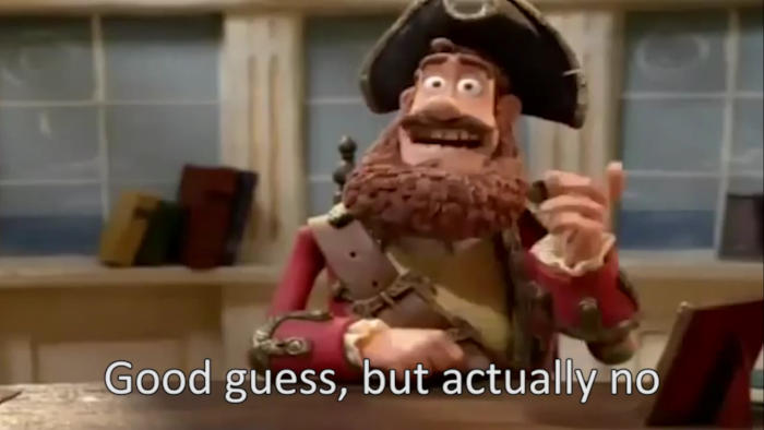 Good guess, but actually no